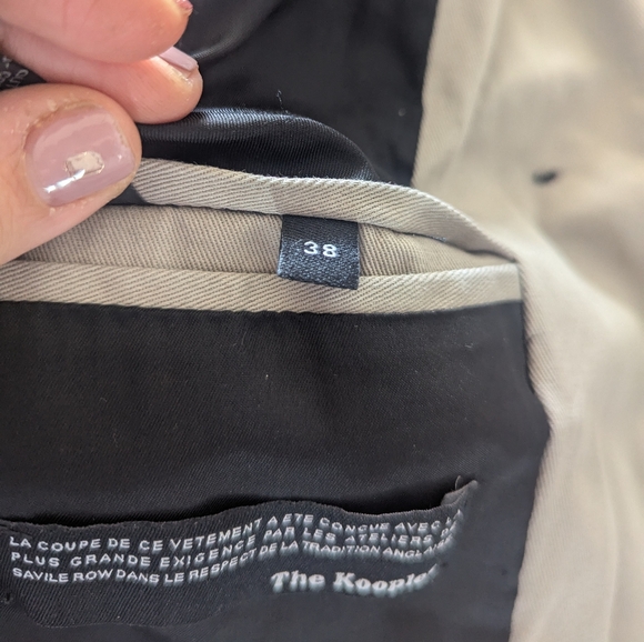 The Kooples Trench Coat With Leather Trim Size 38 - Picture 10 of 10